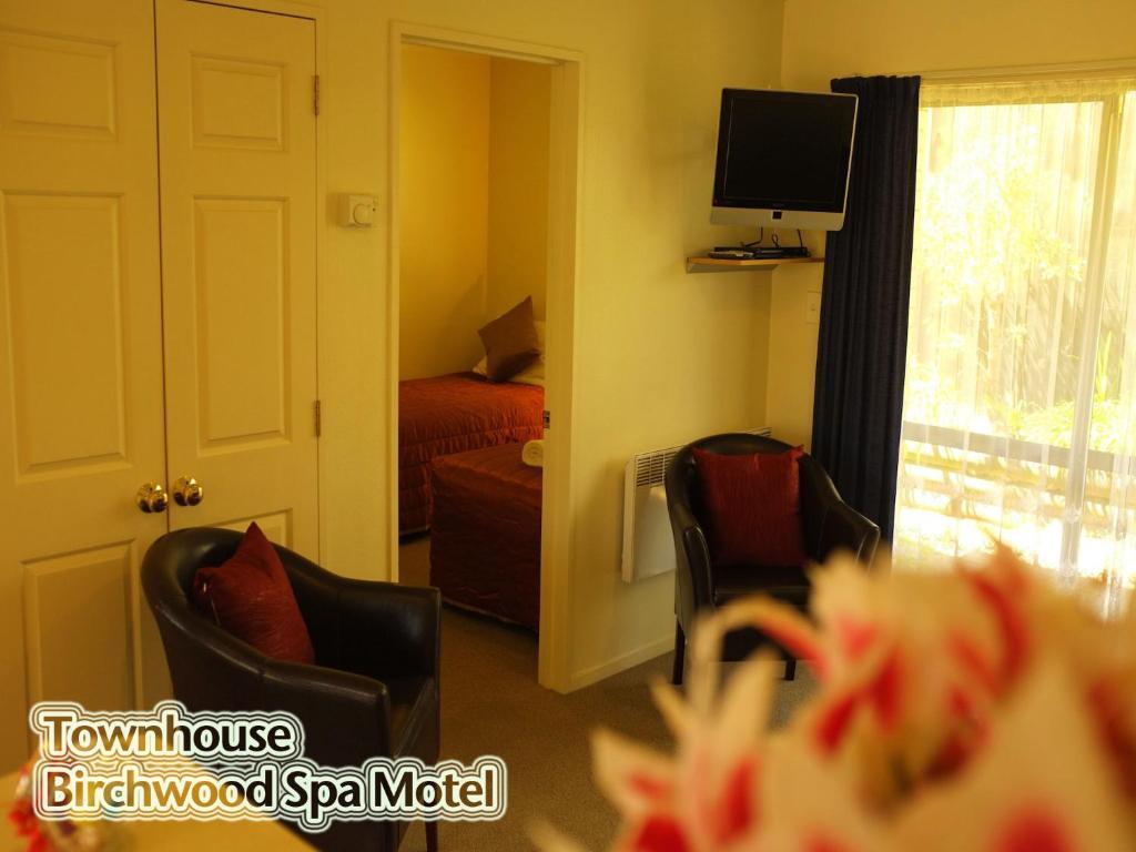 Birchwood Spa Motel Distretto di Distretto di Rotorua Camera foto