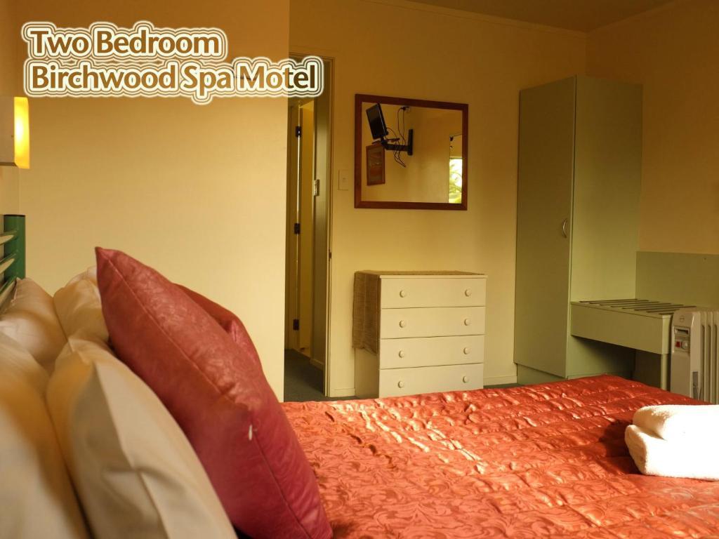 Birchwood Spa Motel Distretto di Distretto di Rotorua Camera foto